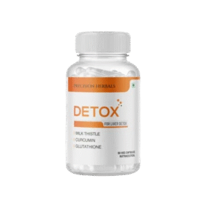 Detox | Milk Thistle, Picrorhiza Kurroa & Curcumin | Supports Liver Cleanse, Detox & Repair | Improves Liver Function & Digestion | Antioxidant Support | 60 Veg Capsules